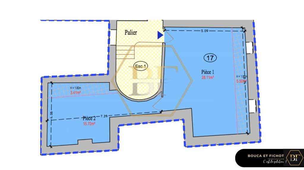 Appartement CHALON SUR SAONE (71100) BOUCA ET FICHOT TRANSACTIONS