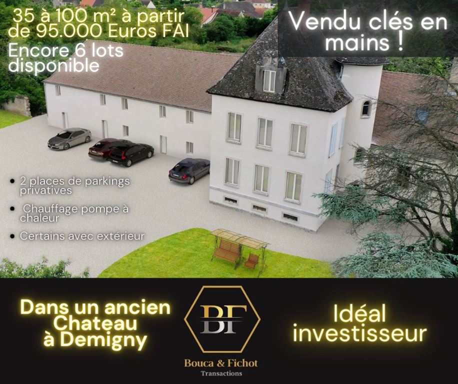 Appartement DEMIGNY (71150) BOUCA ET FICHOT TRANSACTIONS